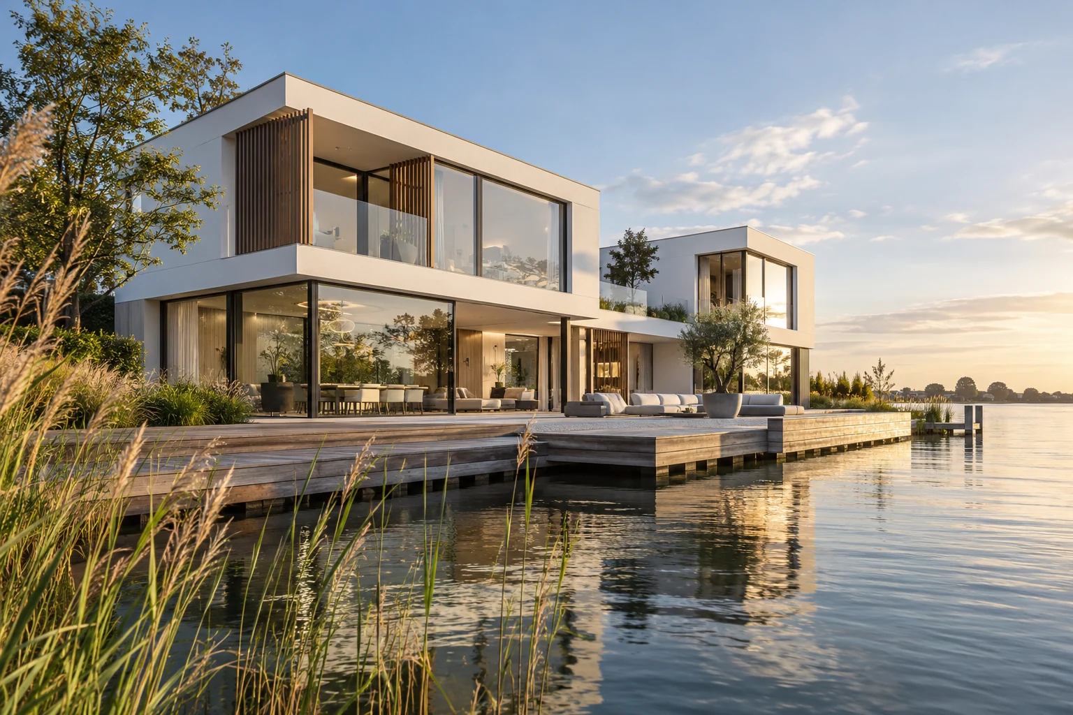 Een rustige materiaalcombinatie — ontwerpconcept
