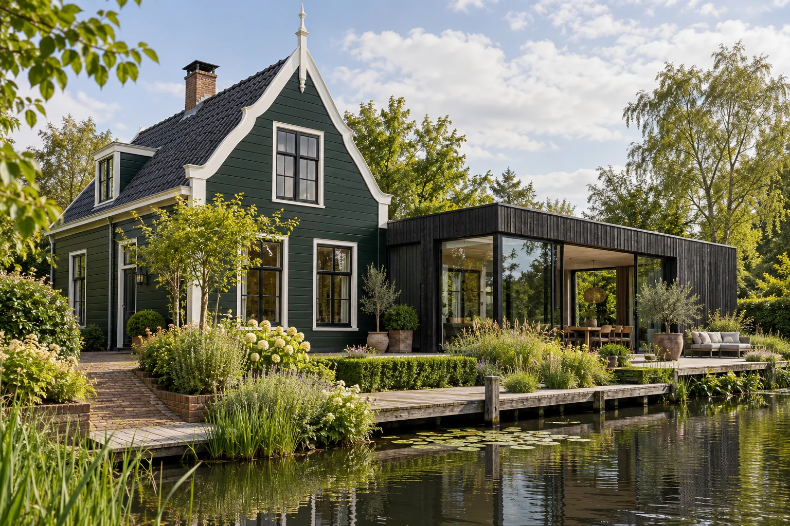 Architectonische ontwerpvisualisatie voor wooninspiratie
